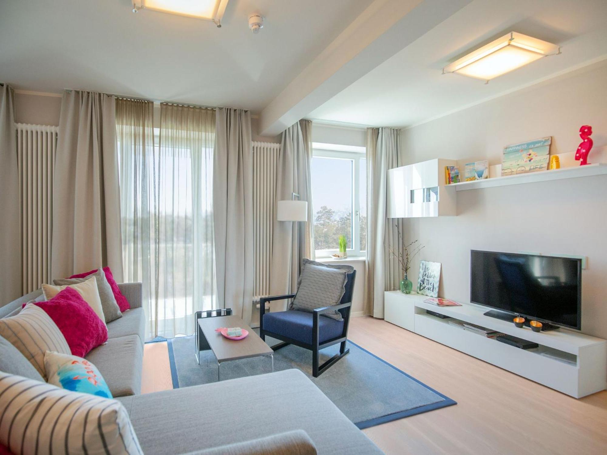 Duenenresidenz Prora - Ferienwohnung Mit Meerblick, 2 Schlafzimmern, Sauna Und Balkon Np-404 빈츠 외부 사진
