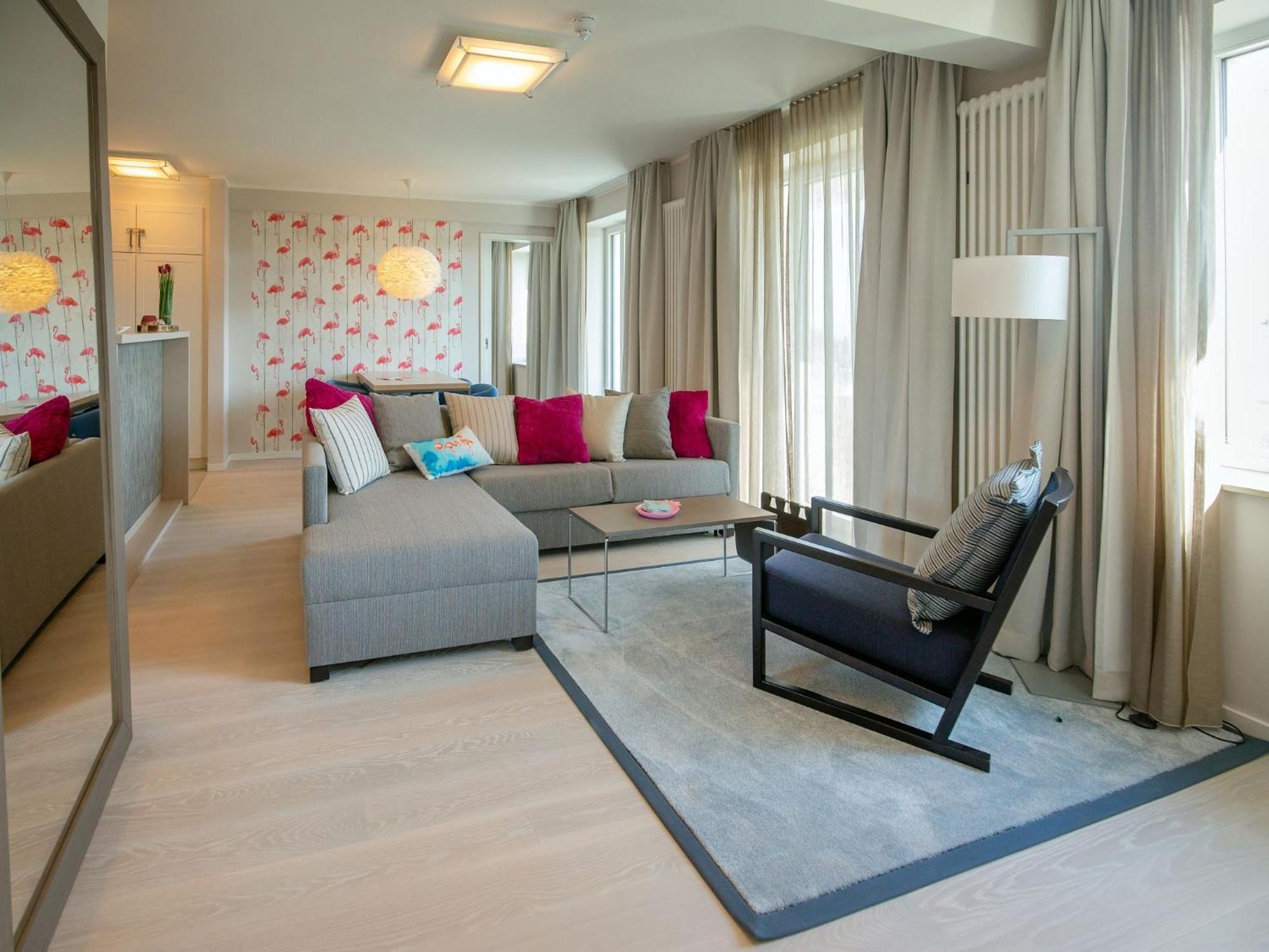 Duenenresidenz Prora - Ferienwohnung Mit Meerblick, 2 Schlafzimmern, Sauna Und Balkon Np-404 빈츠 외부 사진