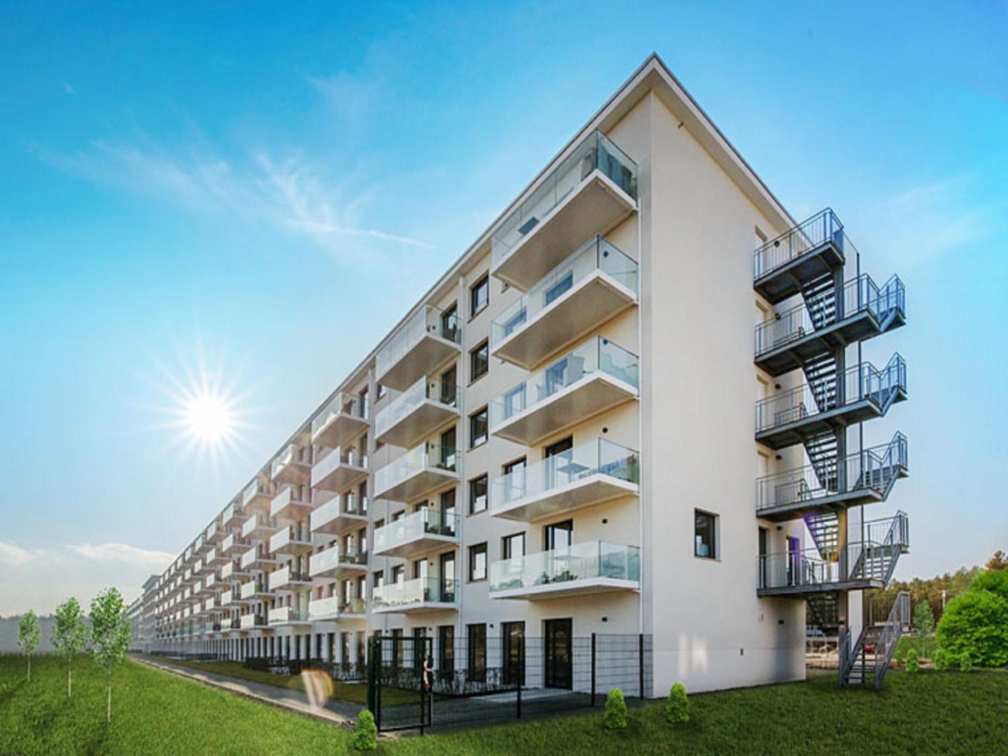 Duenenresidenz Prora - Ferienwohnung Mit Meerblick, 2 Schlafzimmern, Sauna Und Balkon Np-404 빈츠 외부 사진